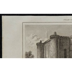1844 - Vue de la Bastille à Paris 