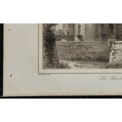 1844 - Vue de la Bastille à Paris 