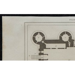1844 - Plan de la Bastille 