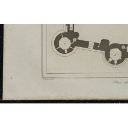 1844 - Plan de la Bastille 