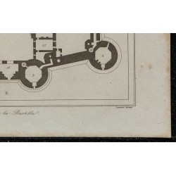 1844 - Plan de la Bastille 