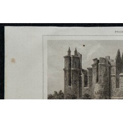 1844 - Vue du château de Pierrefonds 