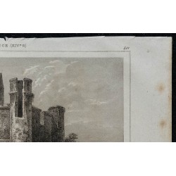 1844 - Vue du château de Pierrefonds 