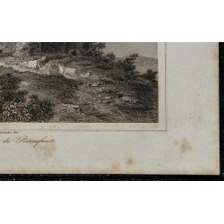 1844 - Vue du château de Pierrefonds 