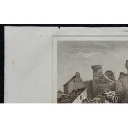 1844 - Vue du Château d'Espaly 