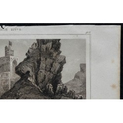 1844 - Vue du Château d'Espaly 
