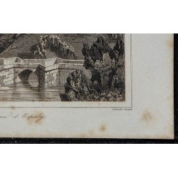 1844 - Vue du Château d'Espaly 