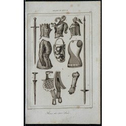 1844 - Armes et armures du 14ème siècle 