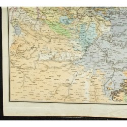 1836 - Carte géologique de Paris 