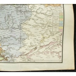 1836 - Carte géologique de Paris 