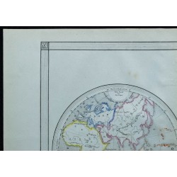 1850 - Mappemonde 