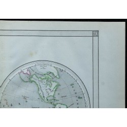 1850 - Mappemonde 