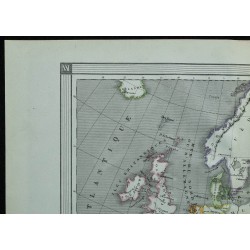 1850 - Carte de l'Europe 