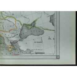 1850 - Carte de l'Europe 