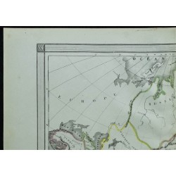 1850 - Carte de l'Asie 