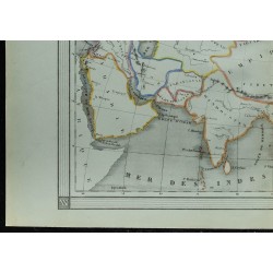 1850 - Carte de l'Asie 