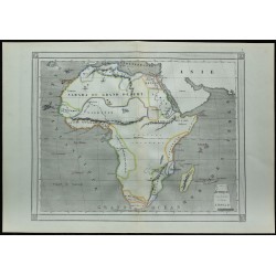 1850 - Carte de l'Afrique 