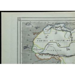 1850 - Carte de l'Afrique 