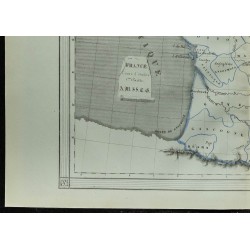 1850 - Carte de France 