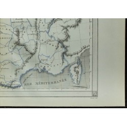 1850 - Carte de France 