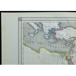 1850 - Carte du Moyen-Orient antique 