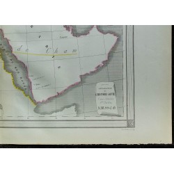 1850 - Carte du Moyen-Orient antique 