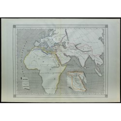 1850 - Monde connu des anciens 