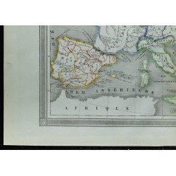 1850 - Carte de l'Europe ancienne 