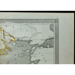 1850 - Carte de la Grèce 
