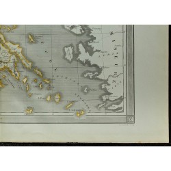 1850 - Carte de la Grèce 