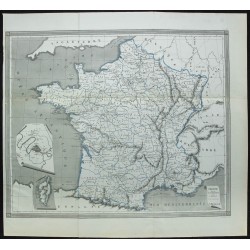 1850 - Carte de France 