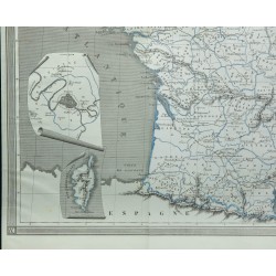 1850 - Carte de France 