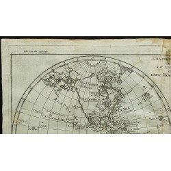 1784 - Carte de L’ancien monde et le nouveau 