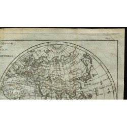 1784 - Carte de L’ancien monde et le nouveau 