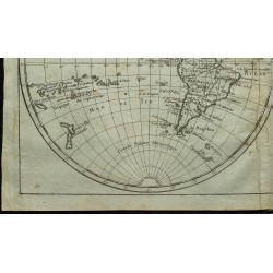 1784 - Carte de L’ancien monde et le nouveau 
