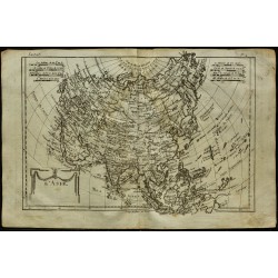 1784 - Carte ancienne de l'Asie 