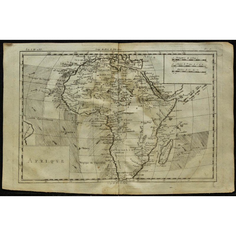 1784 - Carte ancienne de l’Afrique 1784 - Carte ancienne de l’Afrique