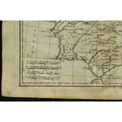 1784 - Carte des Royaumes d'Espagne et de Portugal 