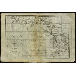 1784 - Carte du golfe de Guinée 