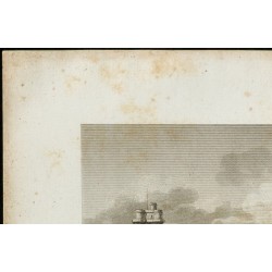 Gravure de 1829 - Château de Vincennes - 2