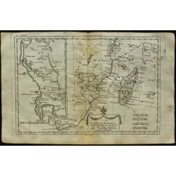 1784 - Carte du Mozambique et Île de Madagascar 