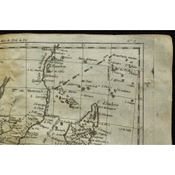 1784 - Carte du Mozambique et Île de Madagascar 