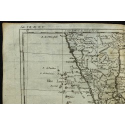 1784 - Carte de l'Inde (Sud) 