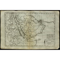 1784 - Carte ancienne de l'Arabie 