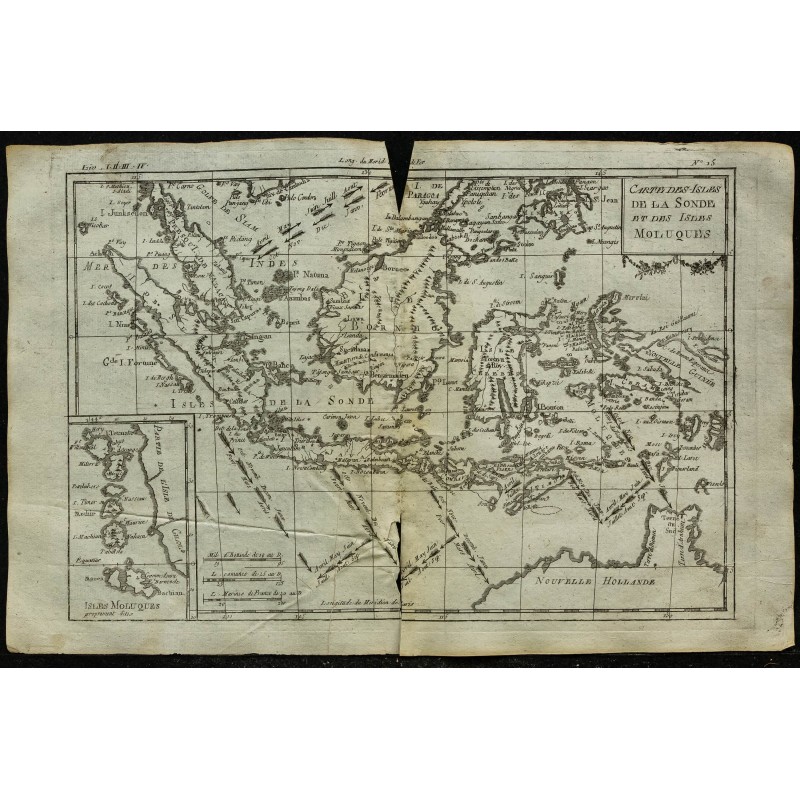 1784 - Carte ancienne de l'Indonésie 1784 - Carte ancienne de l'Indonésie