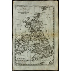 1784 - Carte des Isles Britanniques 