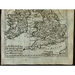 1784 - Carte des Isles Britanniques 