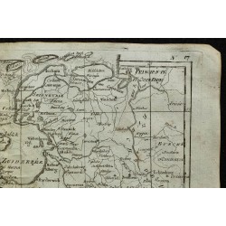 1784 - Carte de la Hollande 