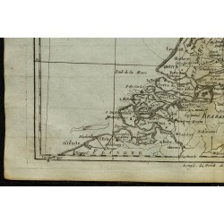 1784 - Carte de la Hollande 