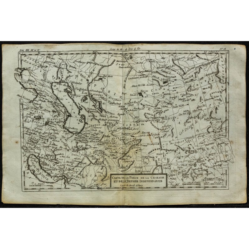 1784 - Carte de la Perse Georgie & Tartarie 1784 - Carte de la Perse Georgie & Tartarie